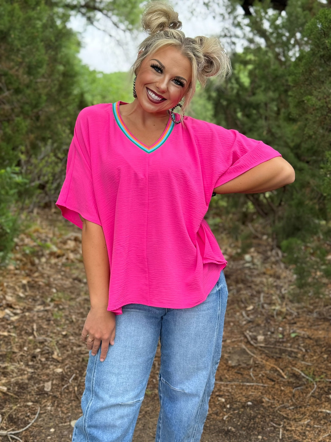 Cotton Candy Dreams Pink Top