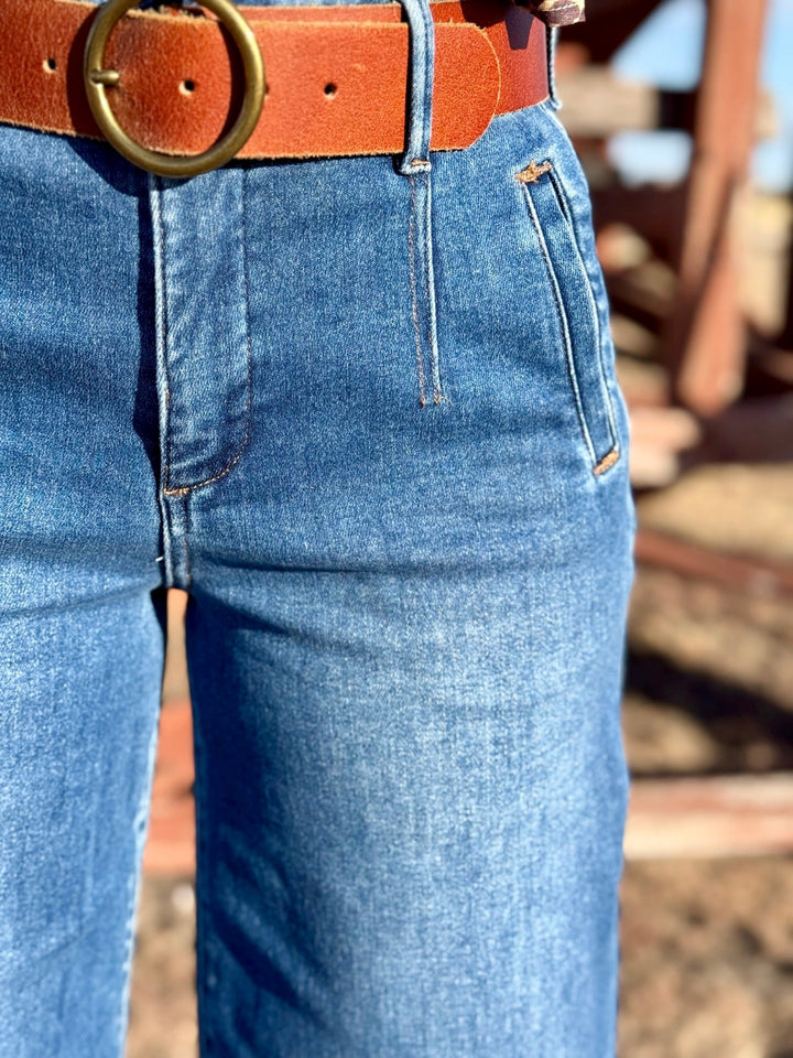 Laken Trouser Tummy Control Crop Jeans