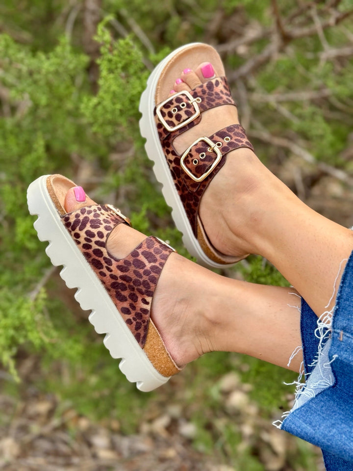 Rumor Has It Leopard Sandal
