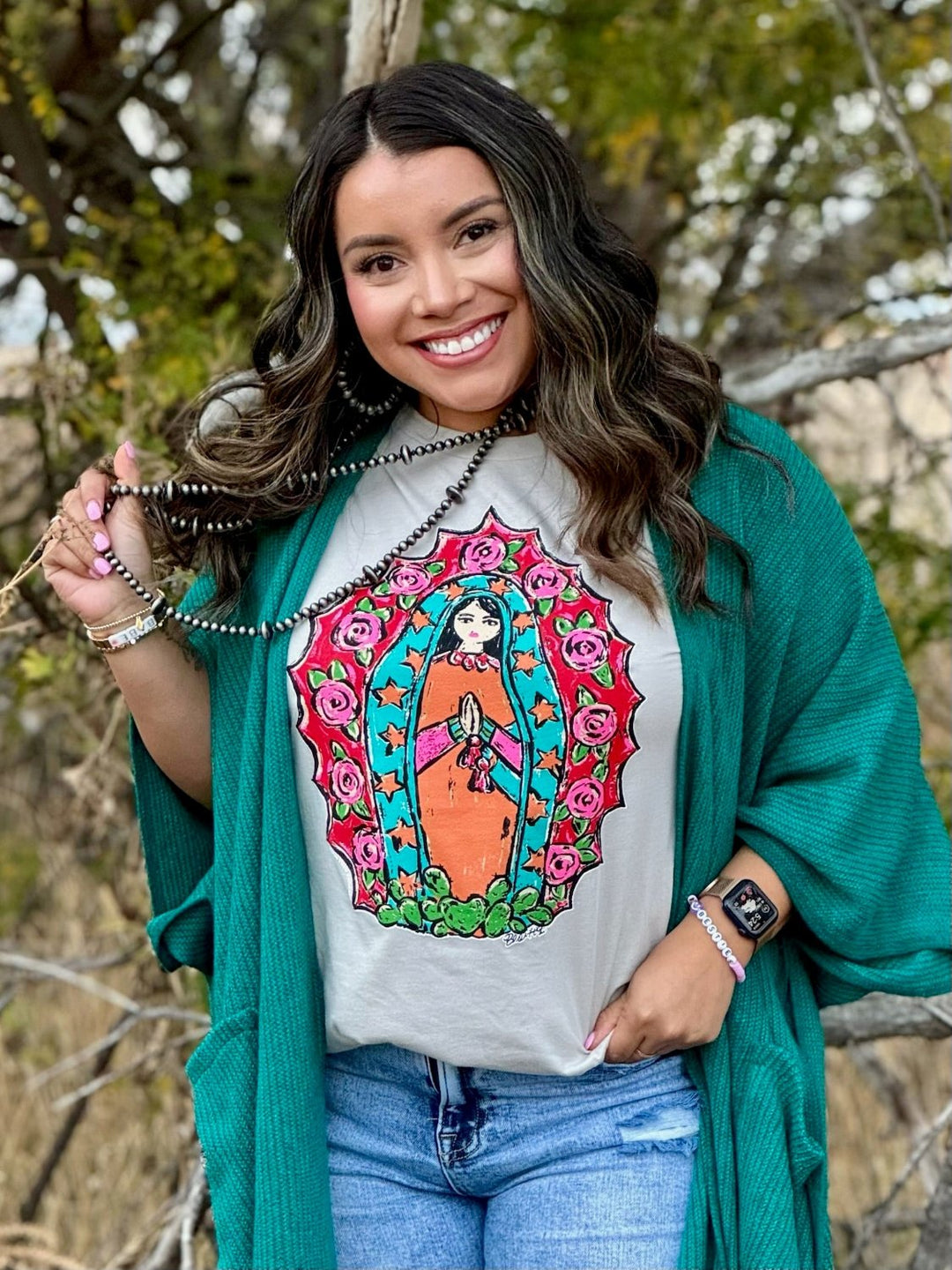 Barb's Lady of Guadalupe Graphic Tee by Texas True Threads