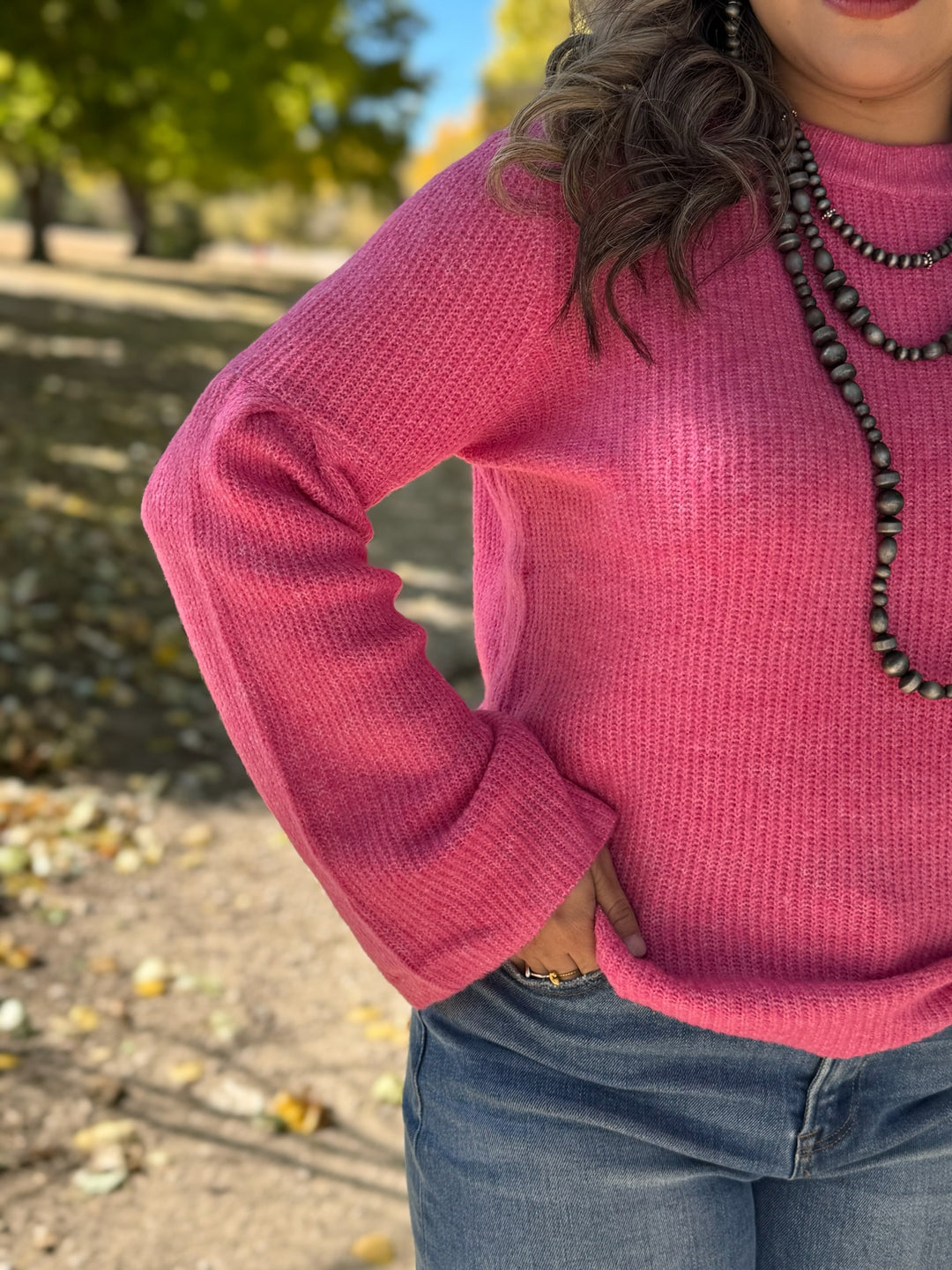 Rayelle Pink Sweater