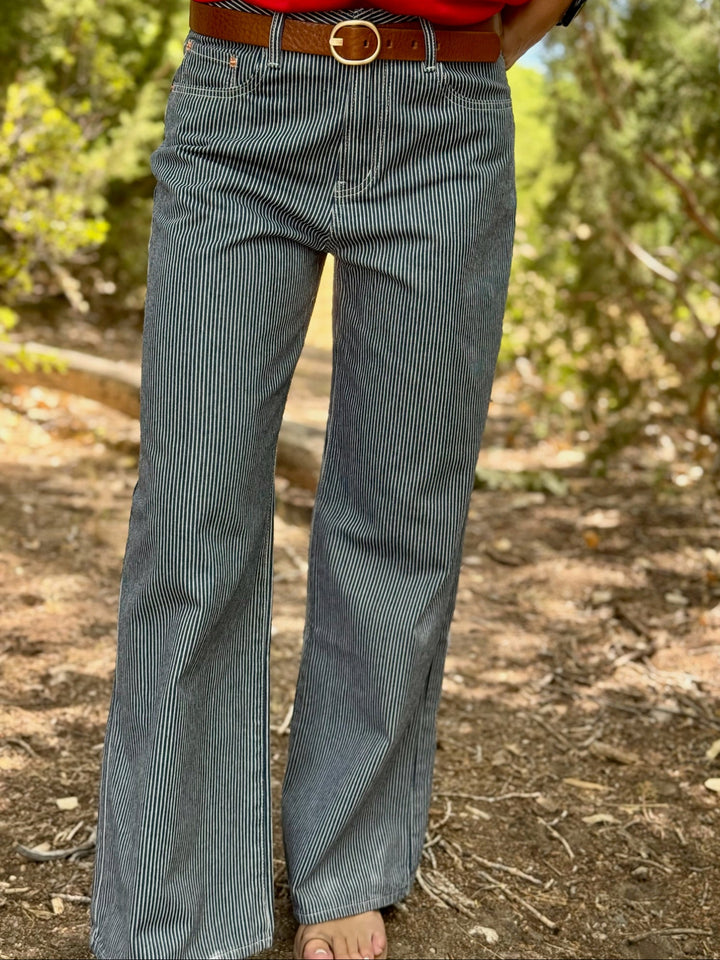 Off the Clock Stripe Jeans