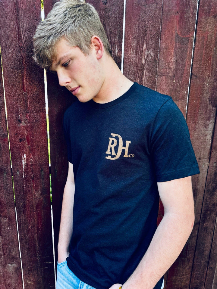 Old Glory Black Men's Tee