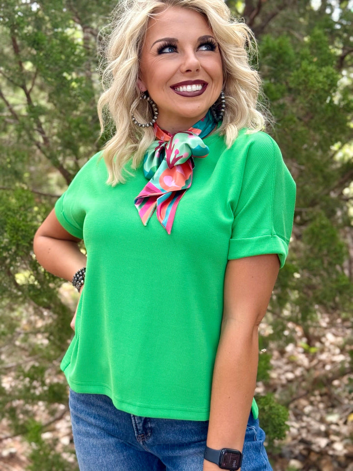 Everyday Attire Ribbed Top