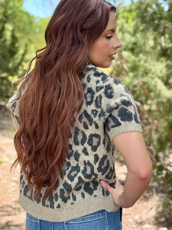 New Autumn Leopard Sweater