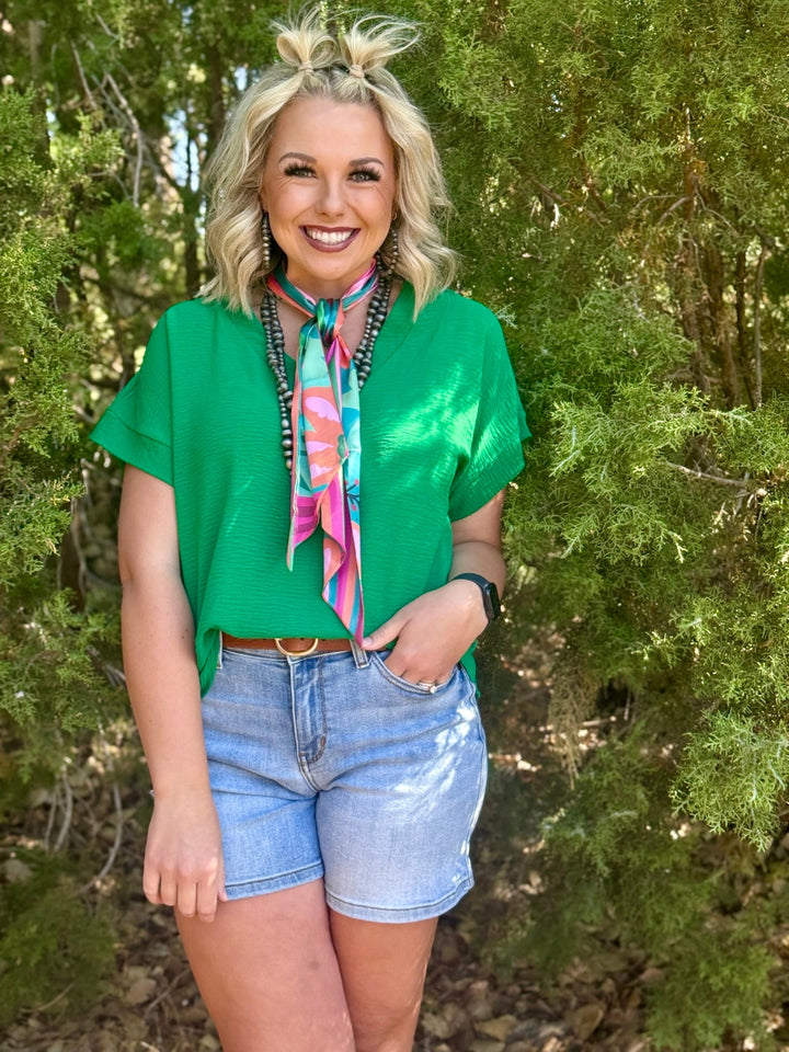 Day to Day Green Top
