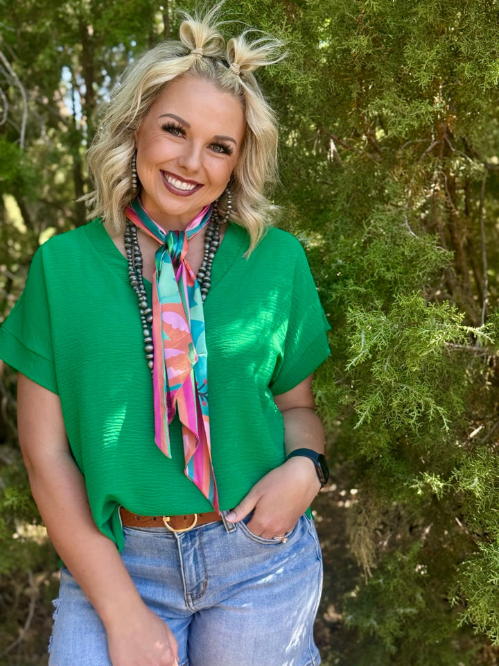 Day to Day Green Top