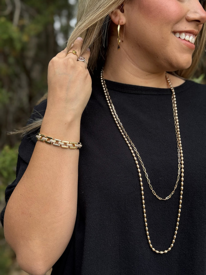 Fadra 2 Strand Necklace