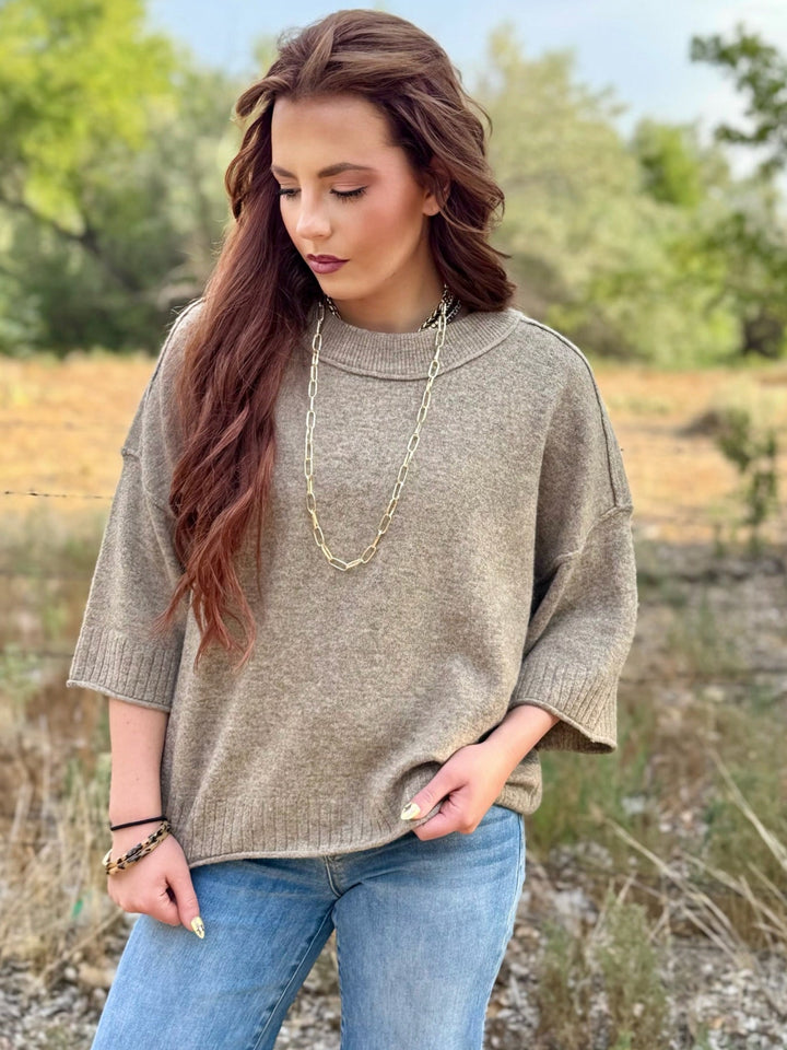 Patty Heather Tan Sweater