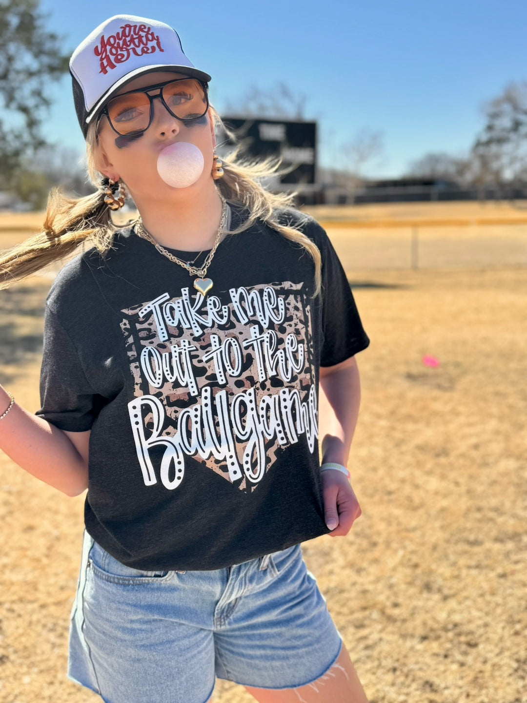 Take Me Out to the Ballgame Graphic Tee by Texas True Threads
