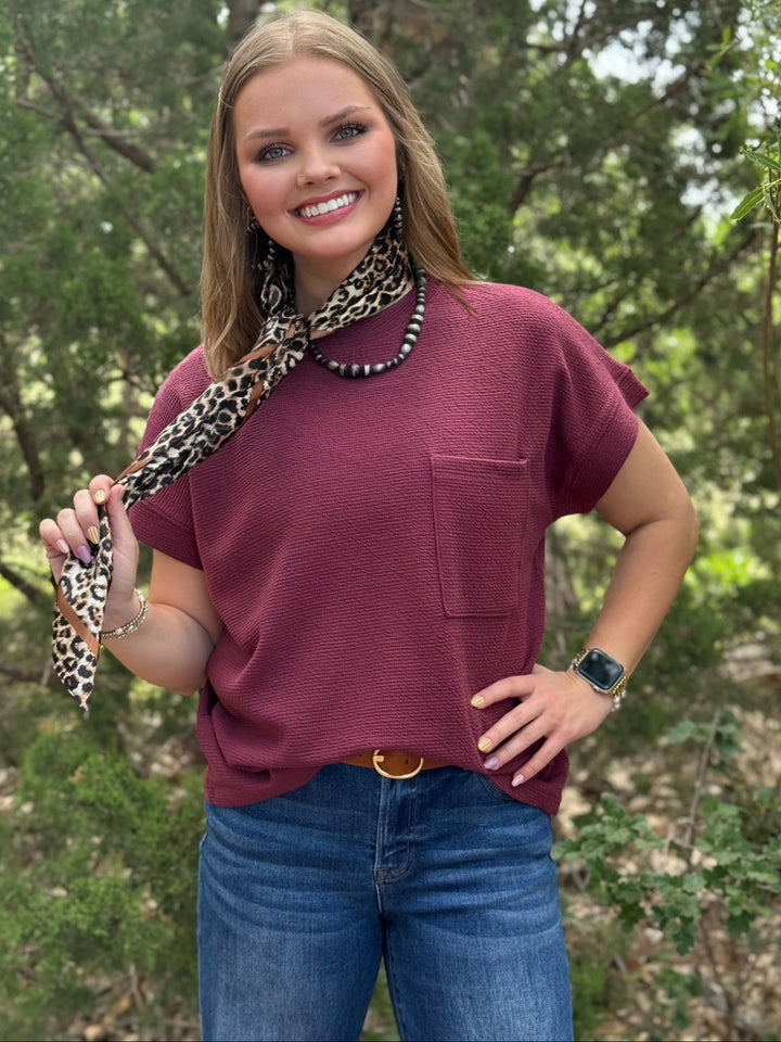 Style More Front Pocket Top