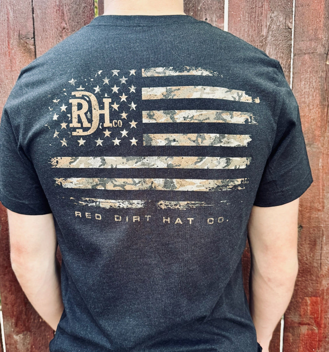 Old Glory Black Men's Tee