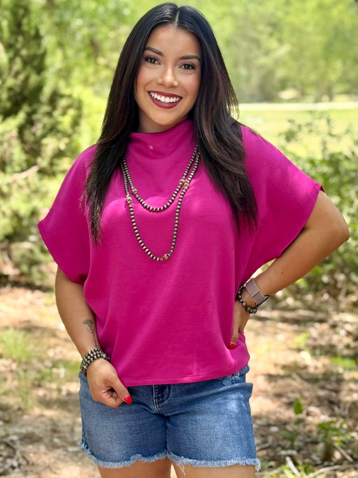 Pixie Scuba Knit Top