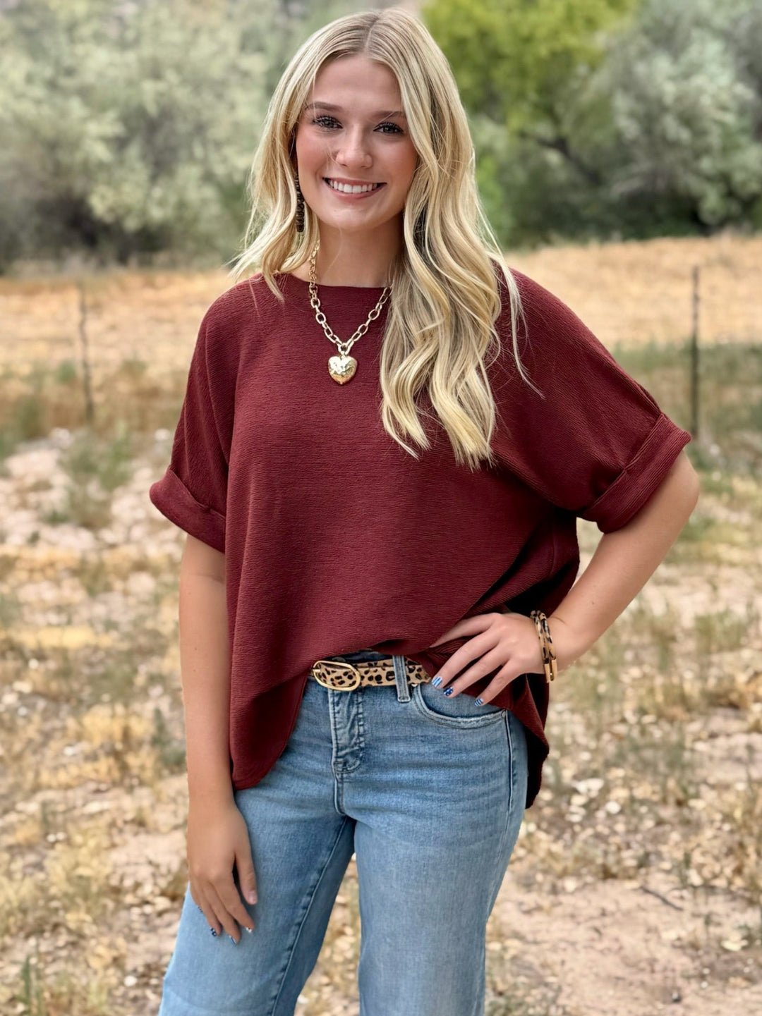 Asher Rust Top