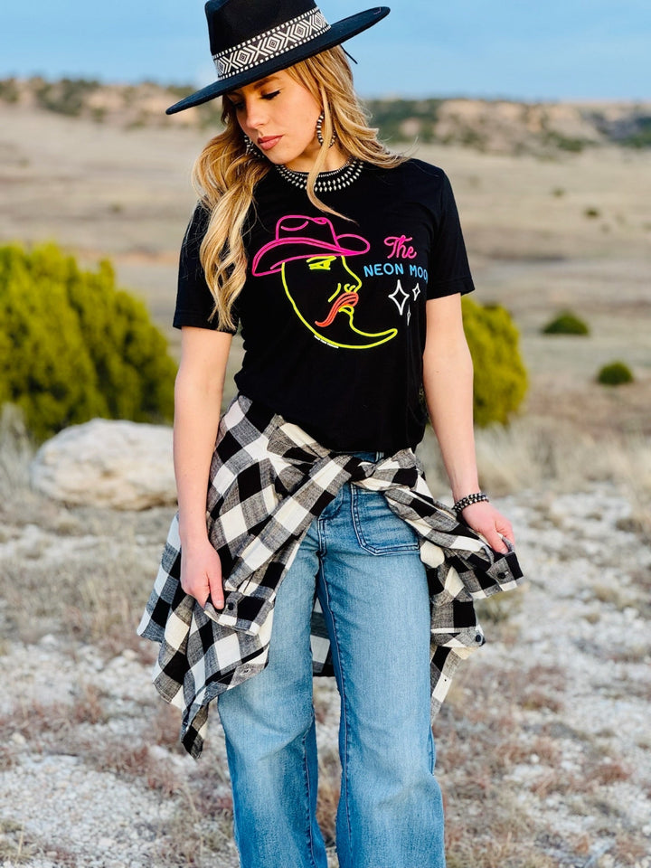 Neon Moon Graphic Tee by Texas True Threads