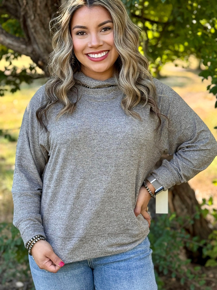 Lila Cowl Neck Pullover