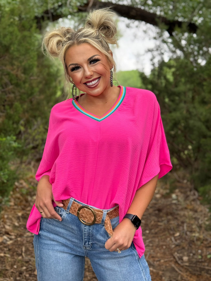 Cotton Candy Dreams Pink Top