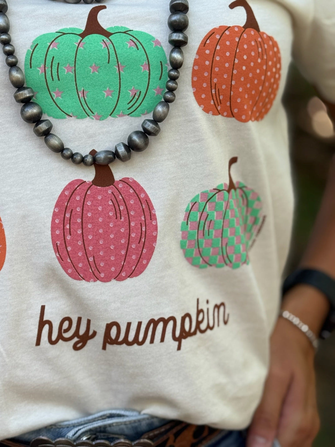 Hey Pumpkin Graphic Tee by Texas True Threads