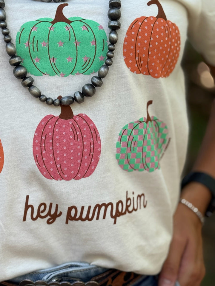 Hey Pumpkin Graphic Tee by Texas True Threads
