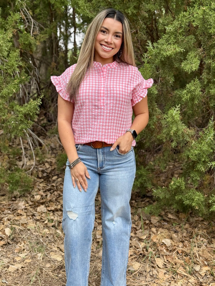 Check Me Out Pink Top