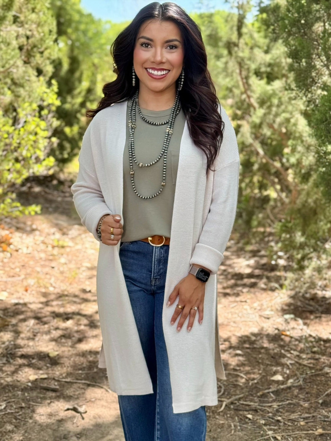 Kathye Open Front Cardigan