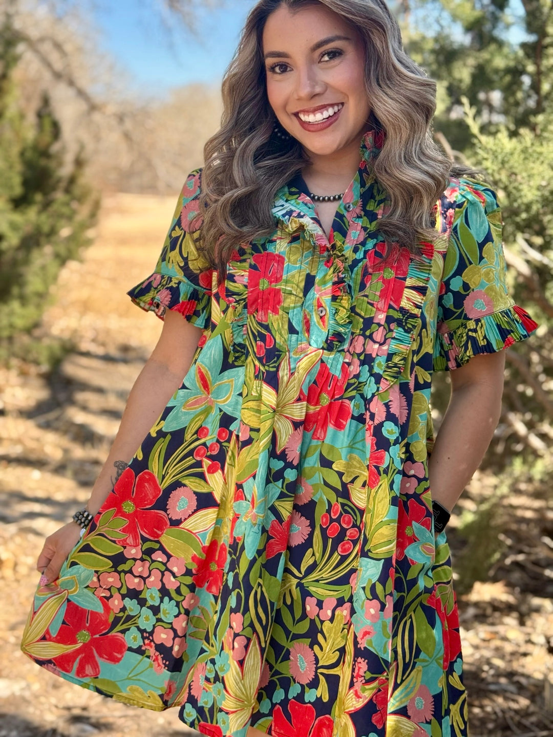 Jalynn Mini Floral Dress
