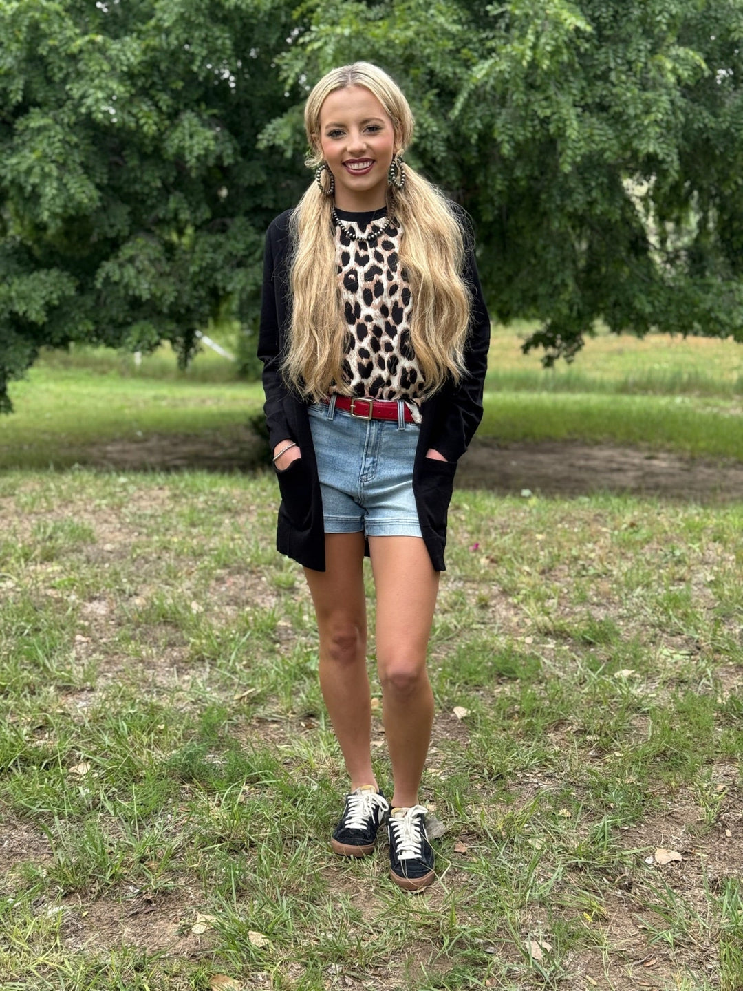 Vanessa Black Cardigan