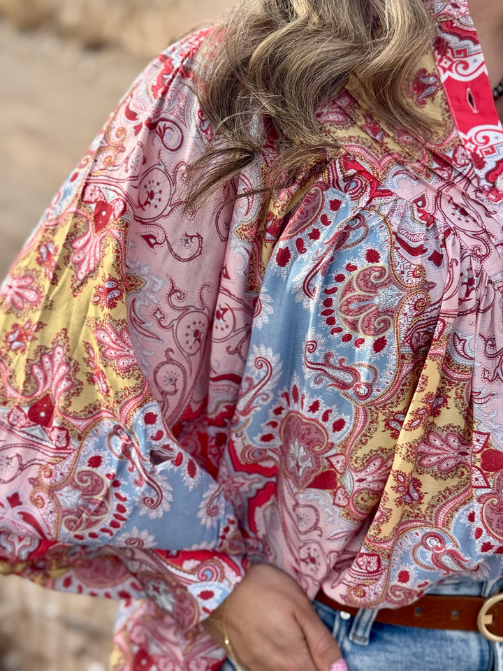 Hilde Peasant Sleeve Top