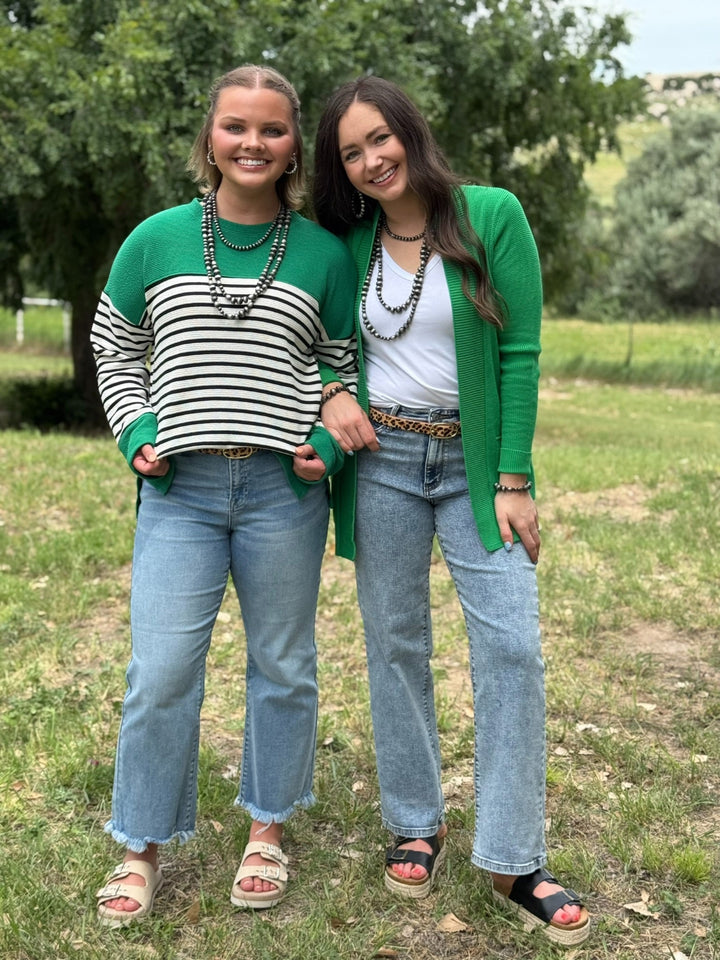 Zora Waffle Knit Cardigan