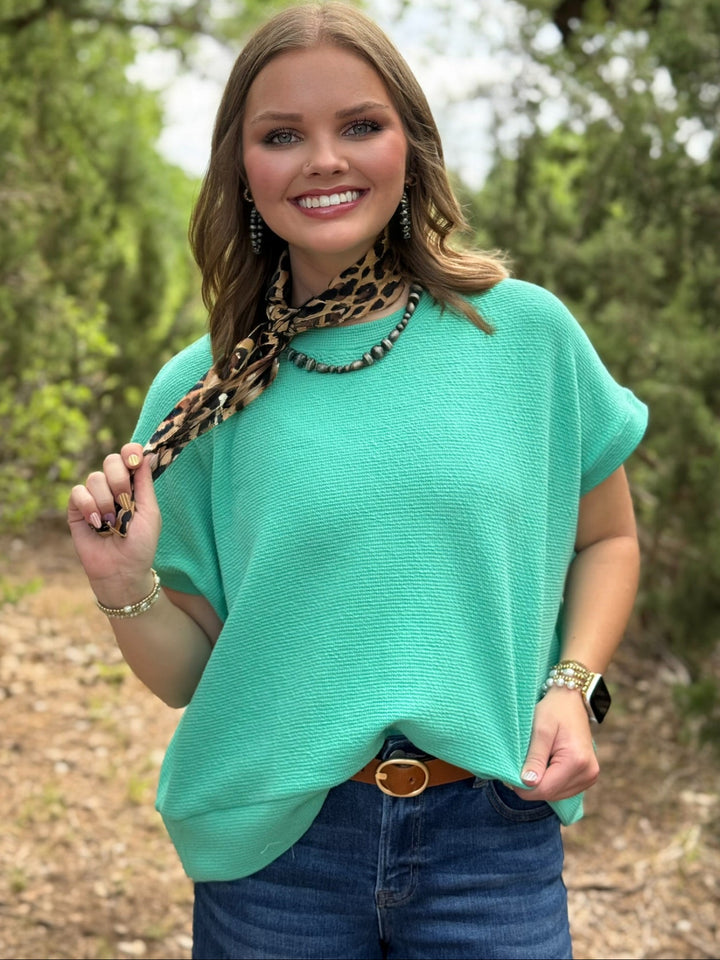 Aniya Drop Shoulder Top