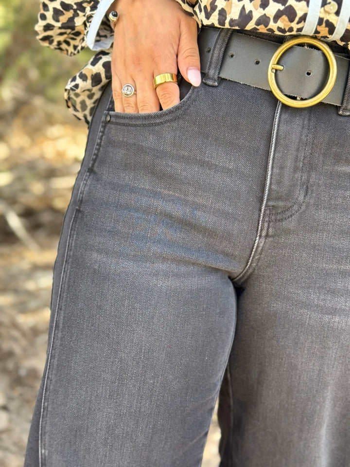 Tucker Black Barrel Jean by Risen