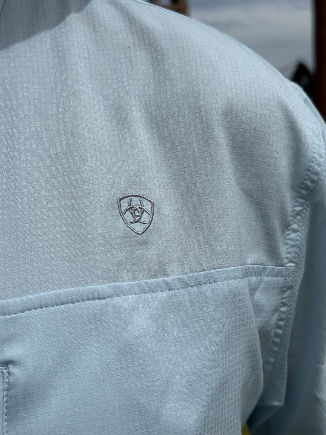 Liam Sky Blue VentTEK Classic Fit Shirt by Ariat