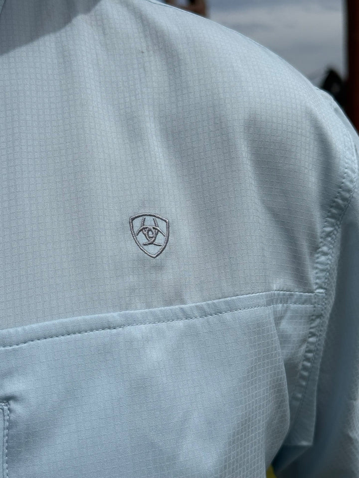 Liam Sky Blue VentTEK Classic Fit Shirt by Ariat