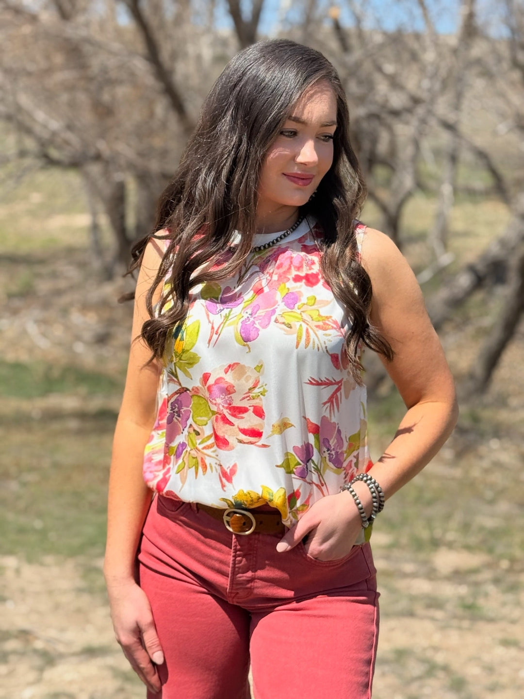 Field of Dreams Sleeveless Top