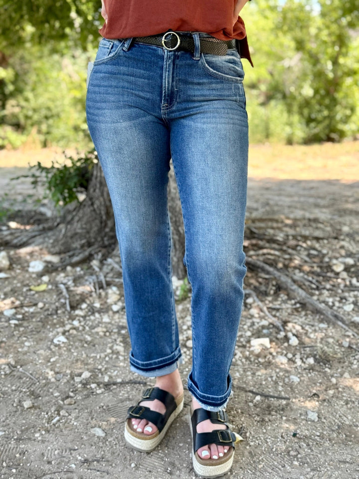 Darci Straight Leg Jean by Risen