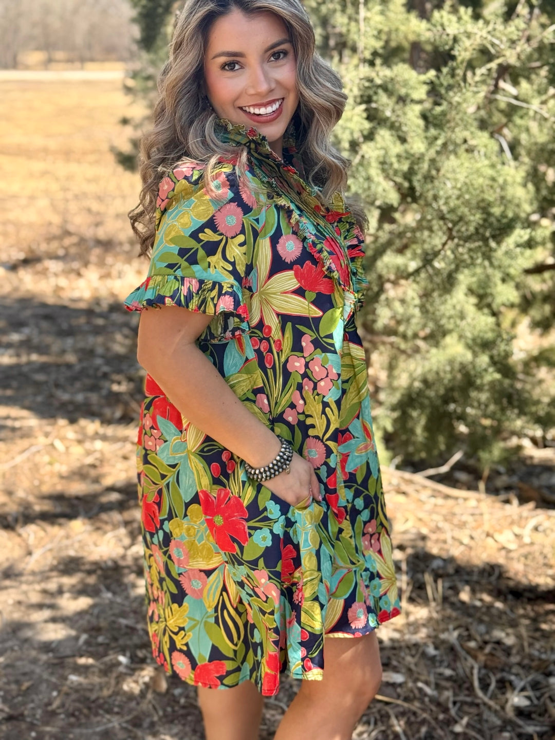Jalynn Mini Floral Dress