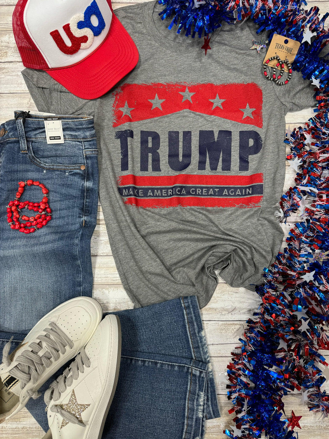 Make America Great Again Graphic Tee by Texas True Threads