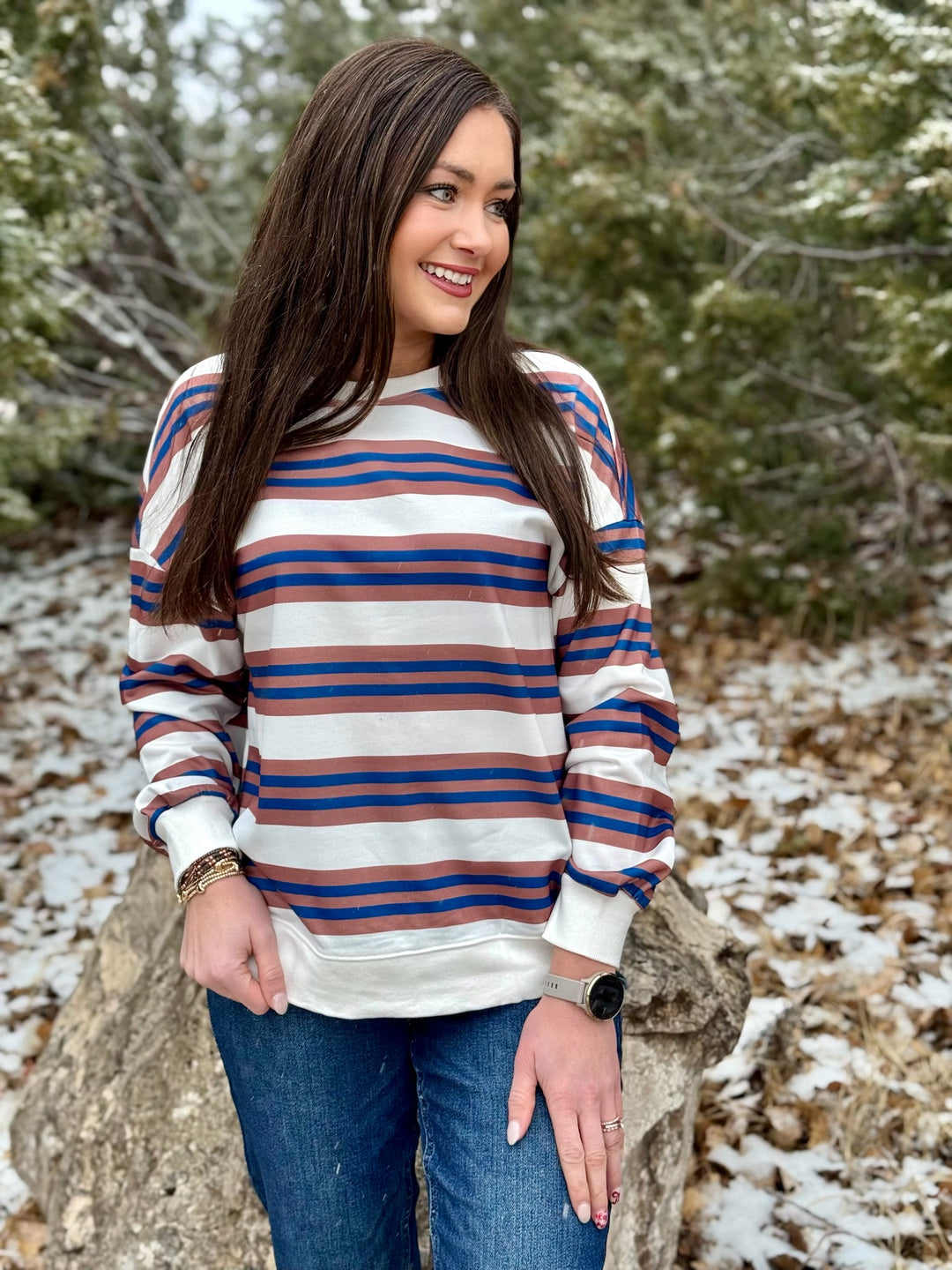 Step into Stripes Top