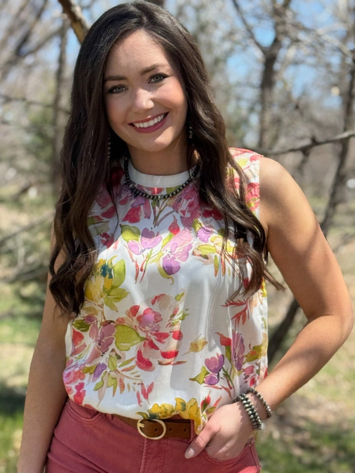 Field of Dreams Sleeveless Top