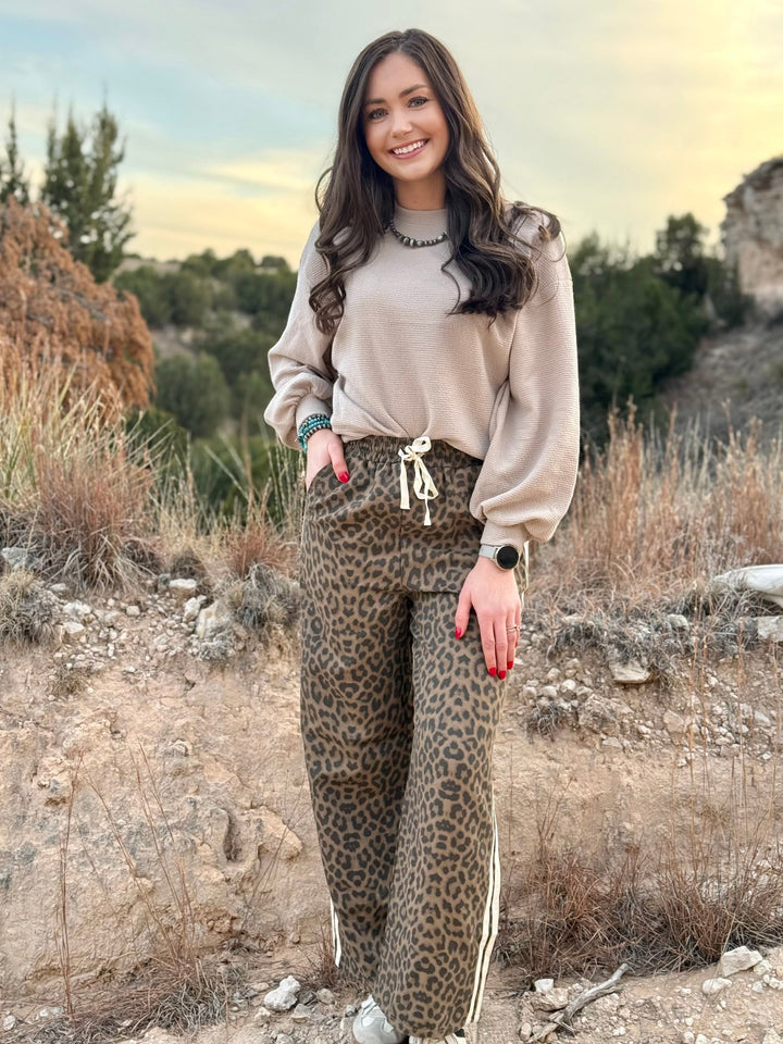 Rowen Leopard Pants