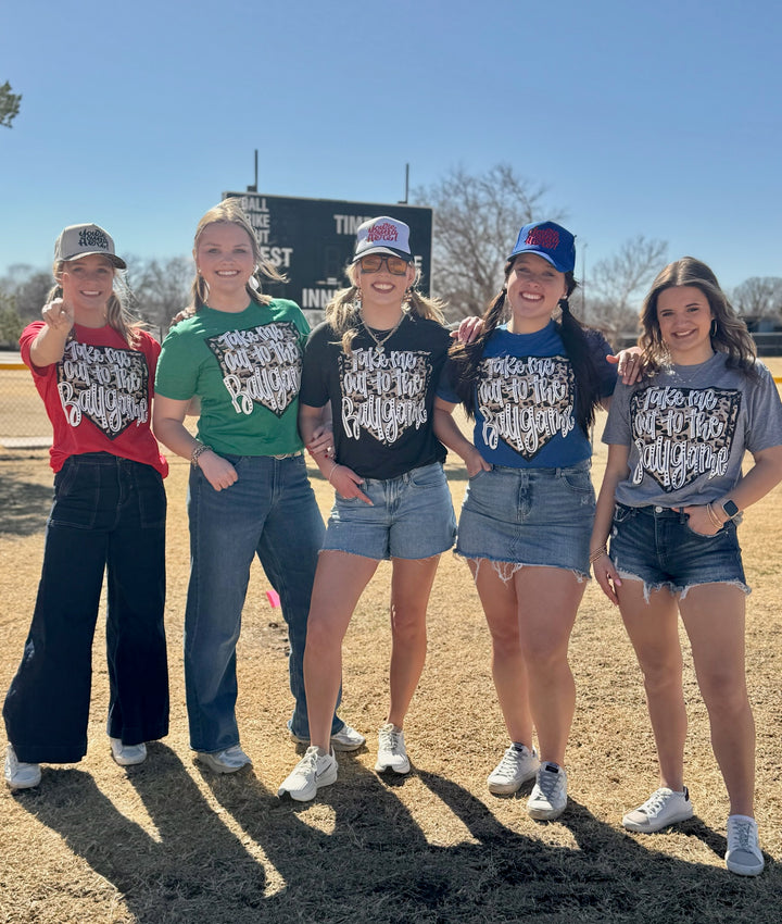 Take Me Out to the Ballgame Graphic Tee by Texas True Threads