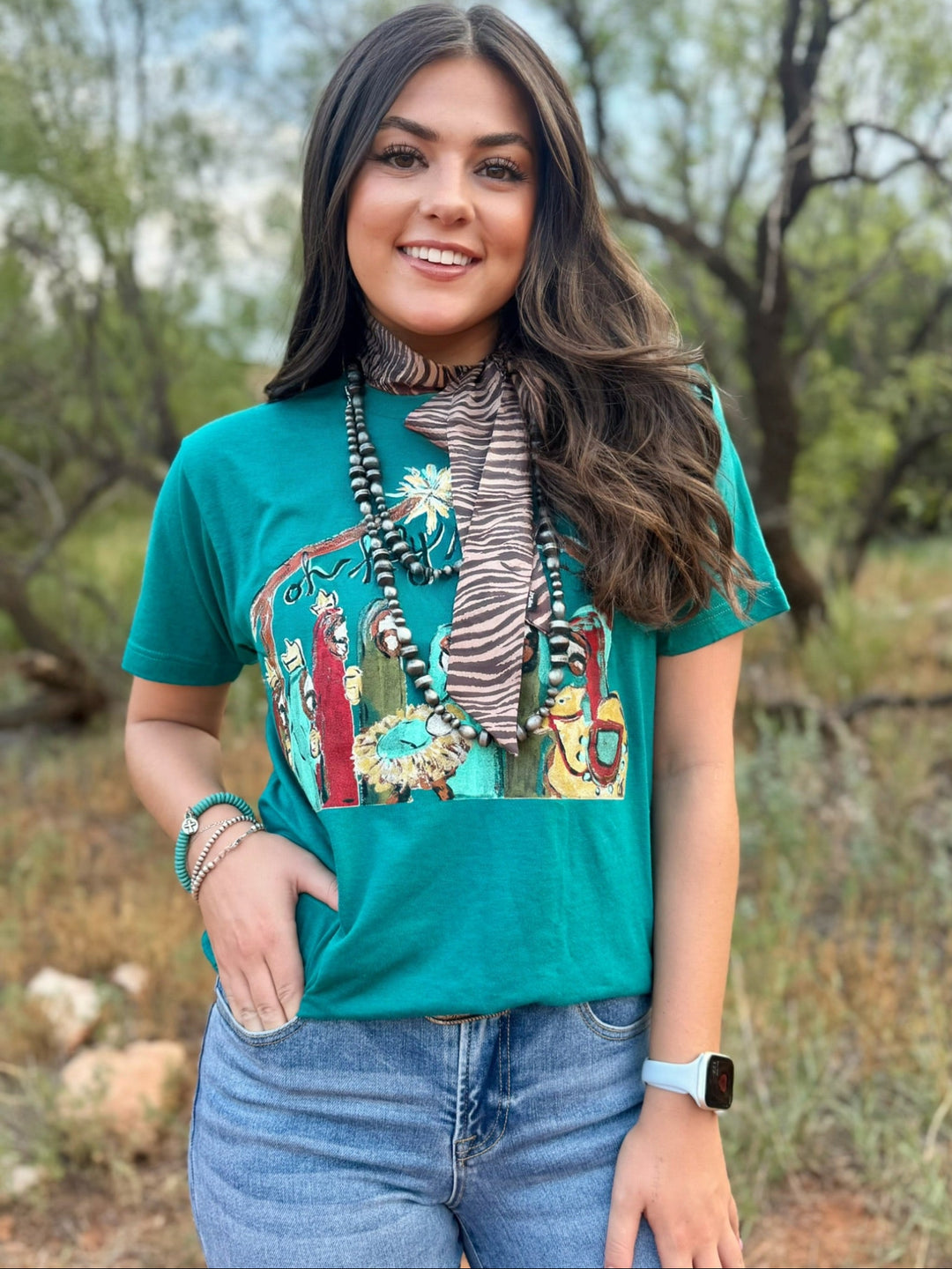 Callie's Oh Holy Night Graphic Tee by Texas True Threads