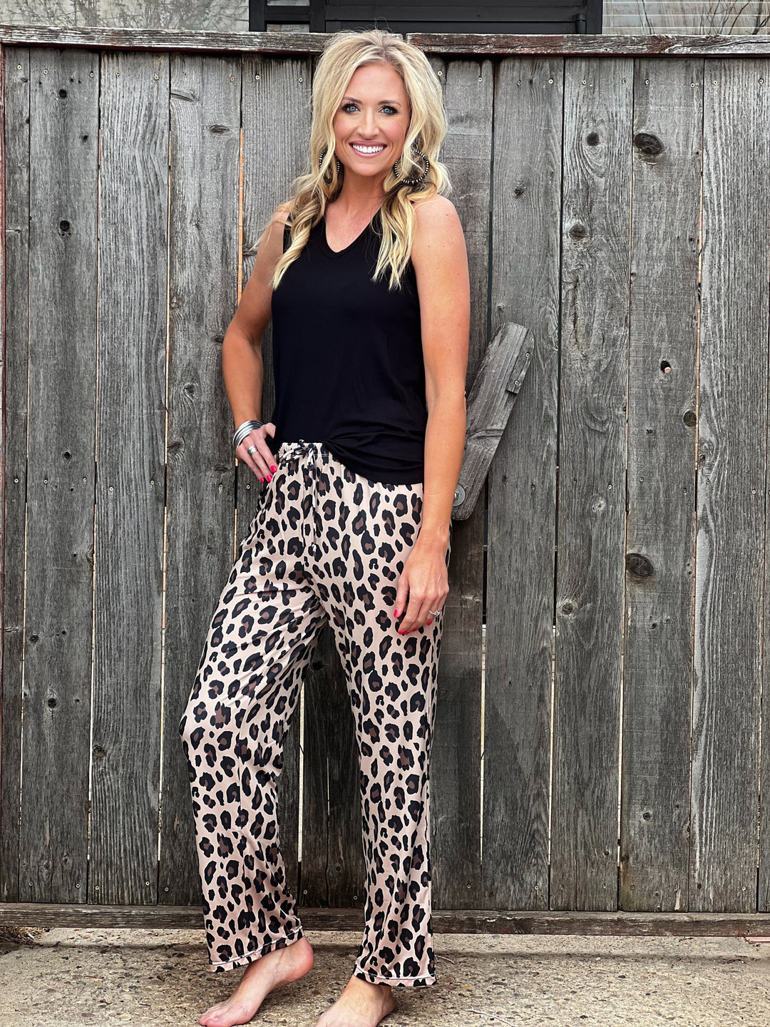 Leopard Pajama Pant