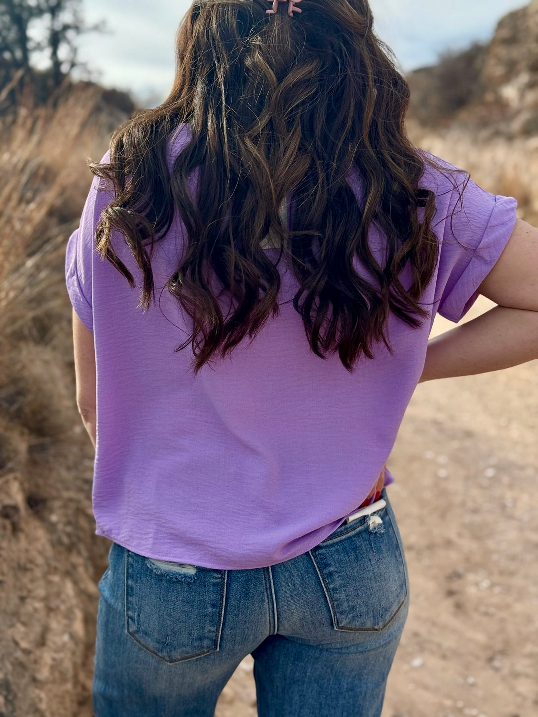 Lucinda Lavender Top