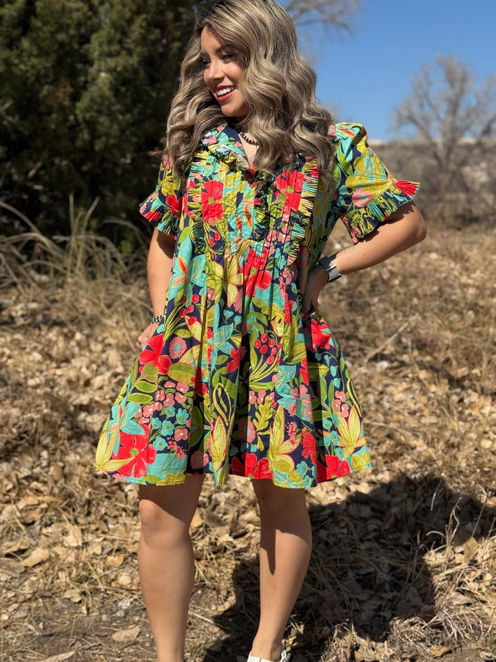 Jalynn Mini Floral Dress
