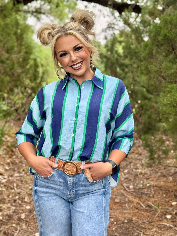 Easy Breezy Button-Up Top