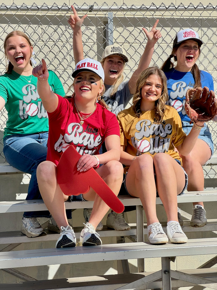 Just Baseballin' Graphic Tee by Texas True Threads