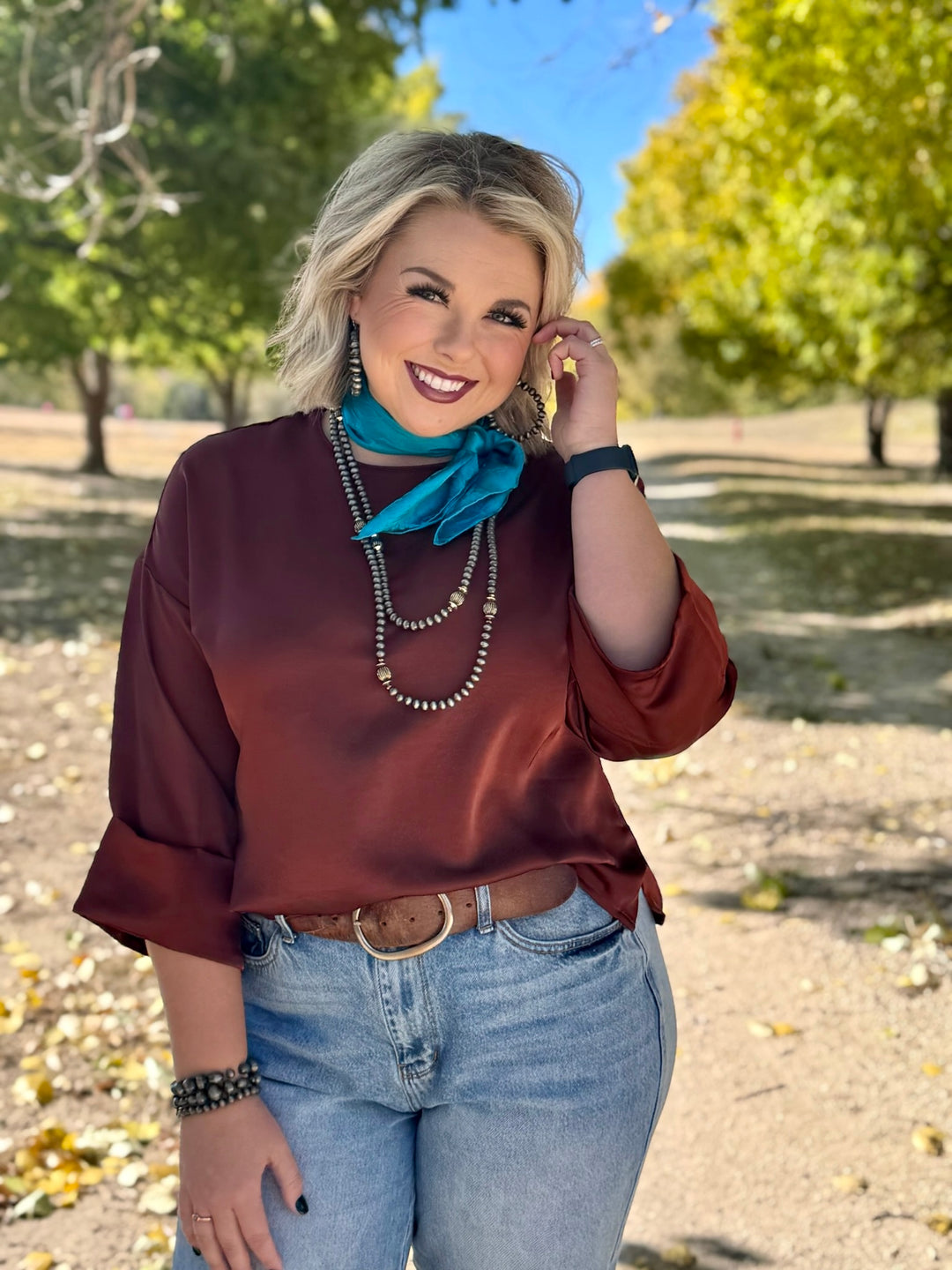 Tenslee 3/4 Sleeve Top