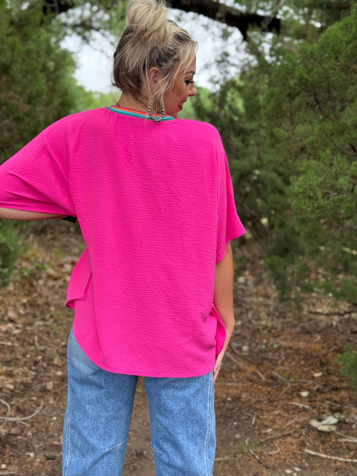Cotton Candy Dreams Pink Top