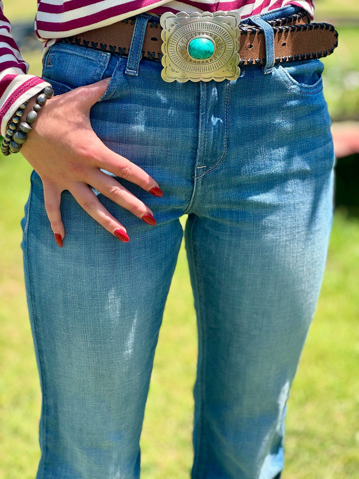 Olympia High Rise Slim Trouser by Ariat